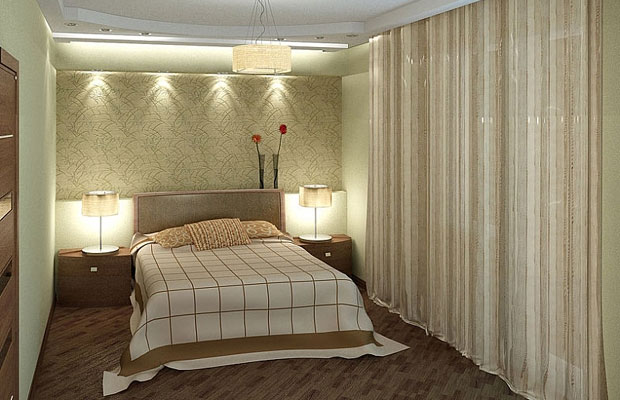В спальне желательно установить розетки с обеих сторон от кровати
