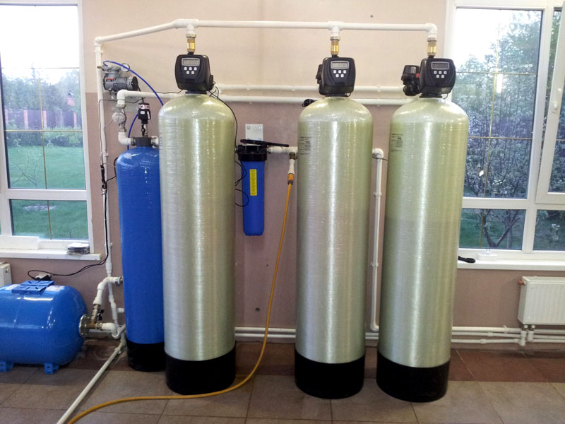Компактная домашняя система для обработки воды