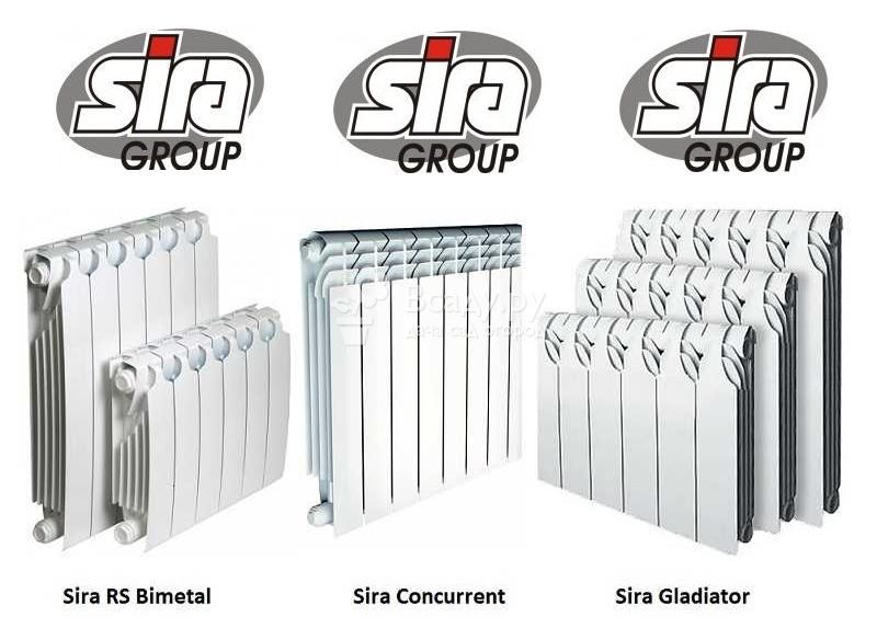 Итальянские радиаторы производителя Sira