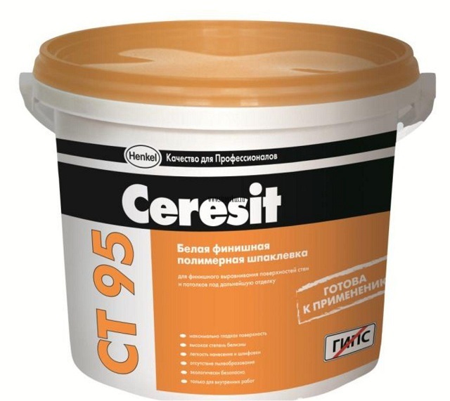 Шпатлевки «Ceresit» –высокое качество по вполне доступной цене