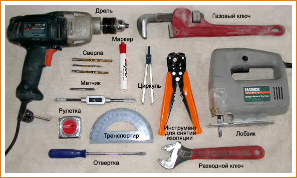 Необходимые инструменты и материалы