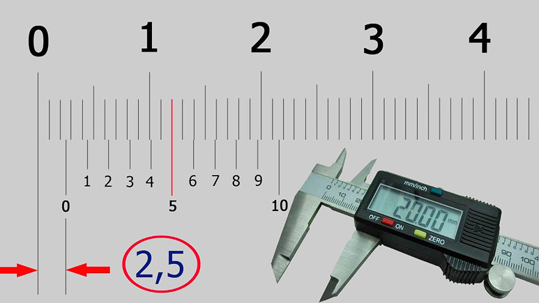 Как измерить штангенциркулем