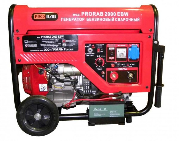Сварочный генератор - это комбинация дизельного или бензинового электрогенератора и сварочного аппарата